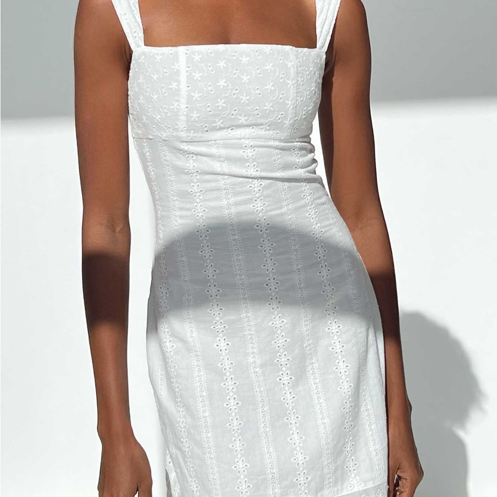 Princess Polly Elegant White Lace Dress